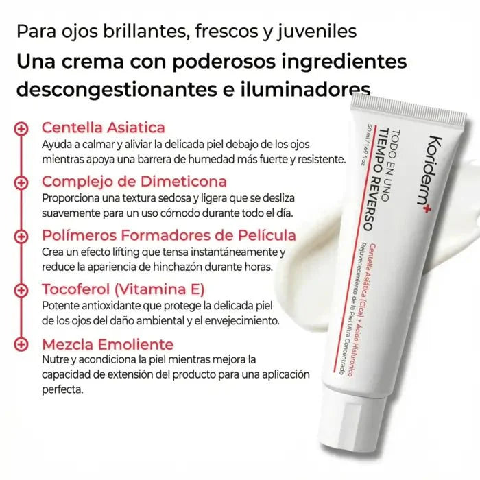 Koriderm™ Crema Rejuvenecedora (Todo en Uno)