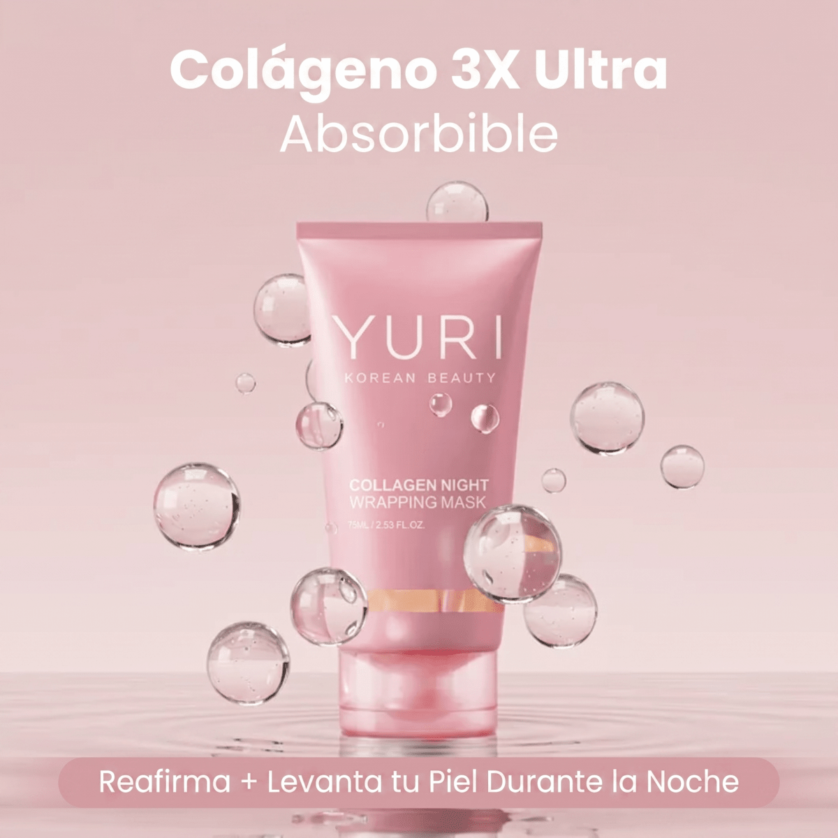 Mascarilla Nocturna Envolvente de Colágeno