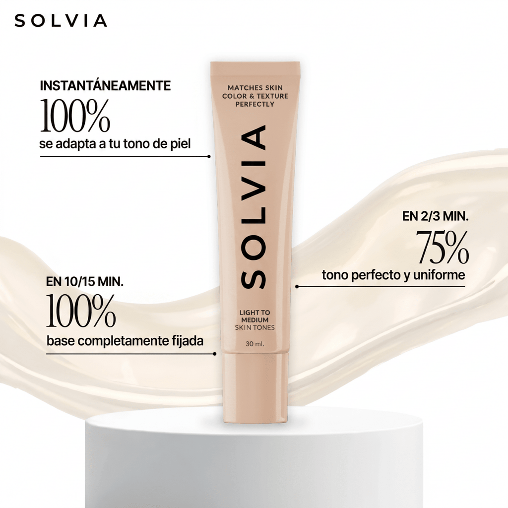 Base de Maquillaje con Cambio de Color